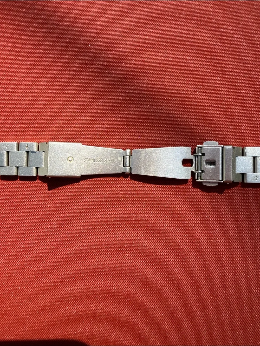 Stainless Steel Link Apple Watch Band - Silver